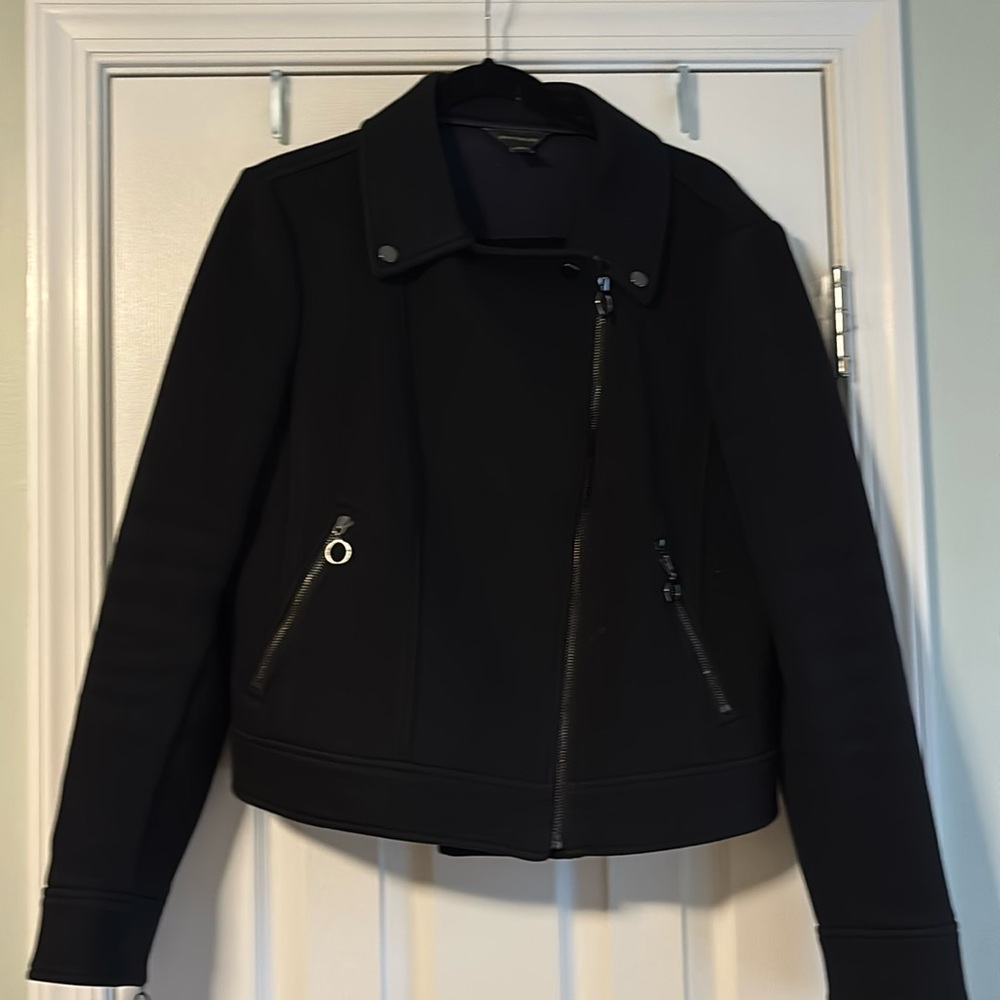 Ann Taylor size 14 heavyweight moto jacket